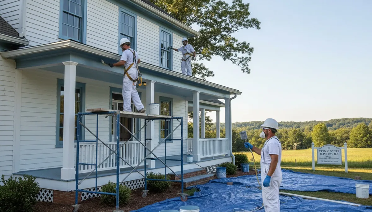 Durham, NC painting contractor for interior and exterior house painting services