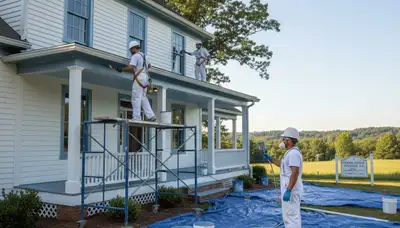 Durham, NC painting contractor for interior and exterior house painting services