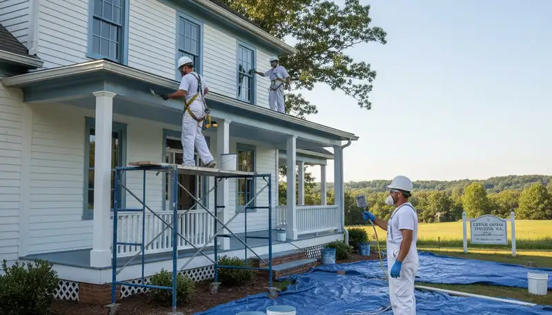 Durham, NC painting contractor for interior and exterior house painting services
