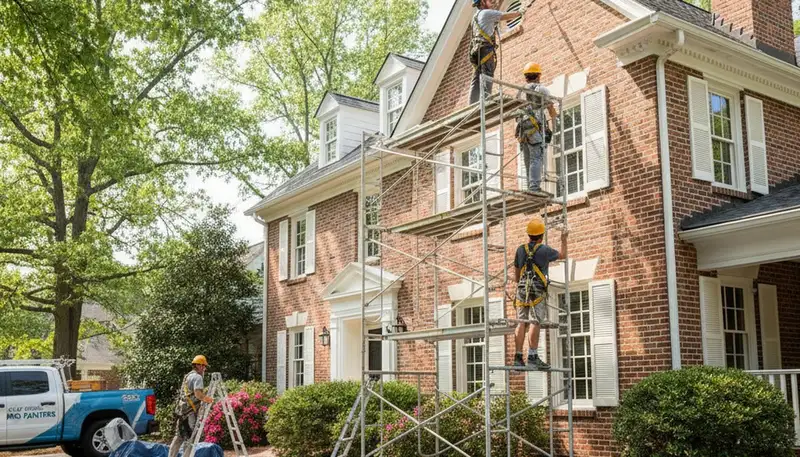 Durham, NC painting contractors providing residential and commercial interior and exterior painting services