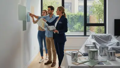 Durham, NC paint color consultation for homeowners choosing interior and exterior colors