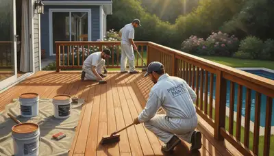 Deck staining service in Durham, NC for weather-resistant, professional exterior wood protection