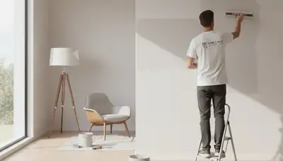 Drywall repair in Durham, NC by Durham Paint Pros fixing cracks and holes for a smooth finish