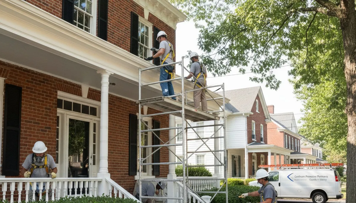 Painter team serving Durham, NC, providing professional interior and exterior painting services