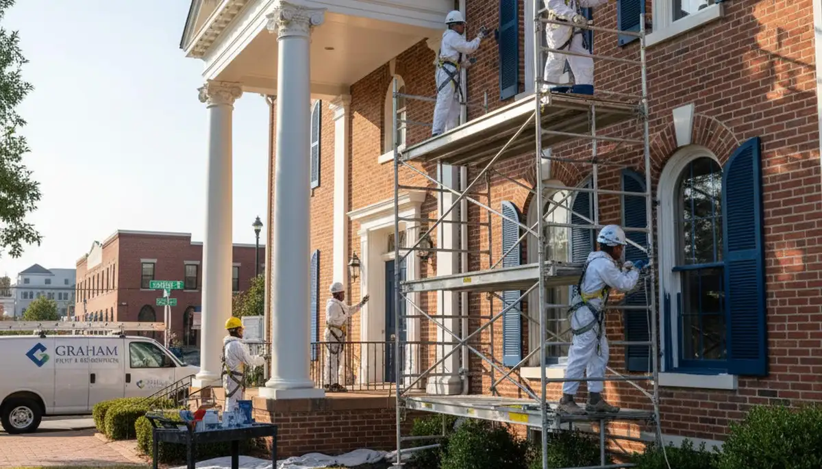 Professional Durham, NC painters delivering interior and exterior painting services for homes and businesses