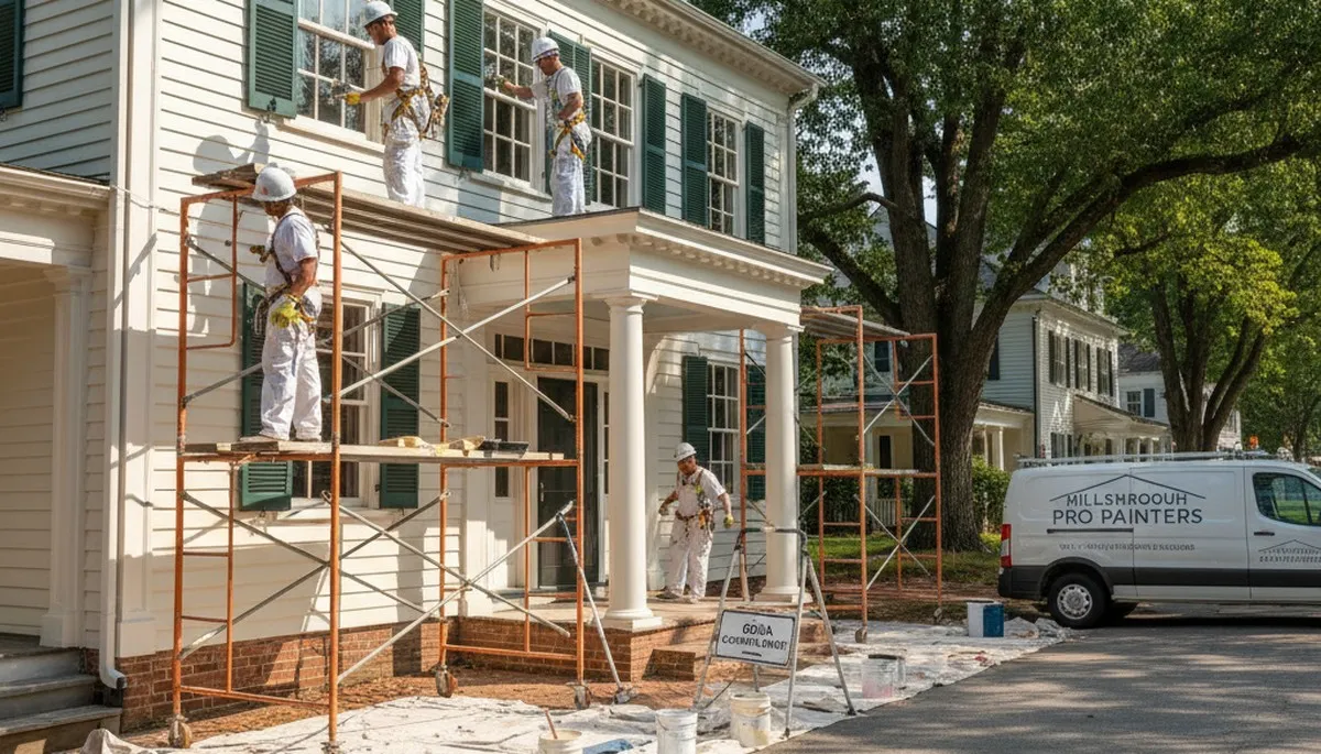 Durham, NC painting contractor providing professional interior and exterior house painting services