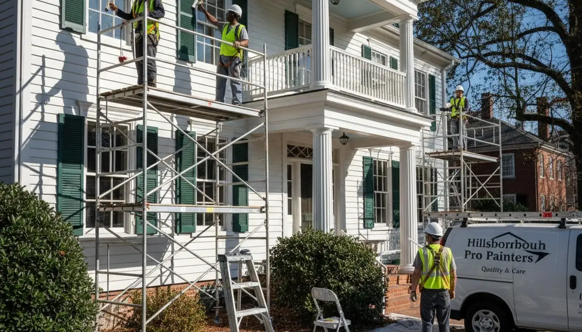 Professional Durham, NC painting contractor providing interior and exterior home painting services