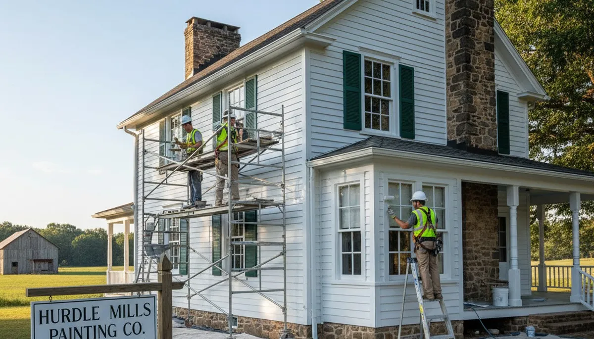 Professional Durham, NC painters providing interior and exterior painting services