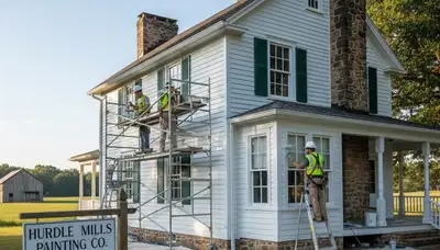 Professional Durham, NC painters providing interior and exterior painting services
