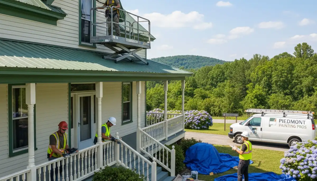 Durham NC painters delivering professional interior and exterior painting services