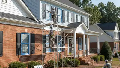 Professional painters serving Durham, NC for interior and exterior home painting services