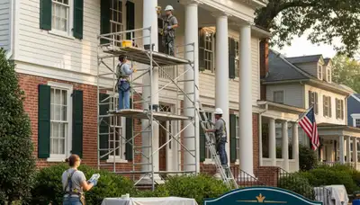 Durham, NC painting contractor providing professional interior and exterior painting services