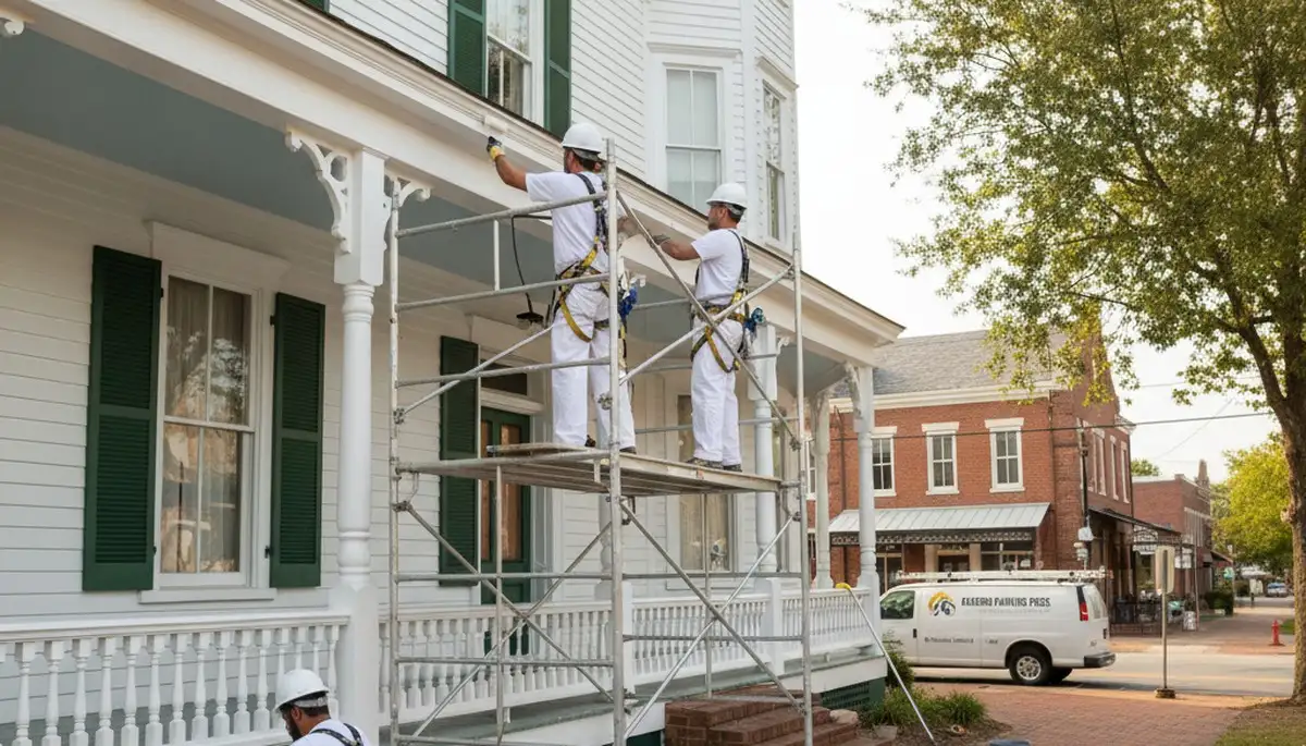 Durham, NC painting company team providing professional interior and exterior painting services