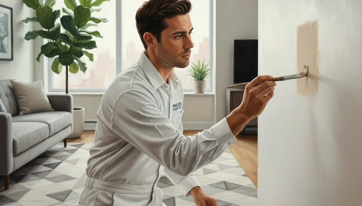 Durham, NC painters fixing paint scuffs and chips with professional touch-up services