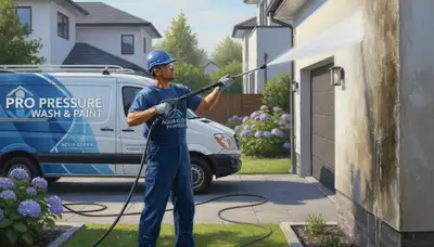 Durham, NC pressure cleaning for siding, driveways, and decks by Durham Paint Pros