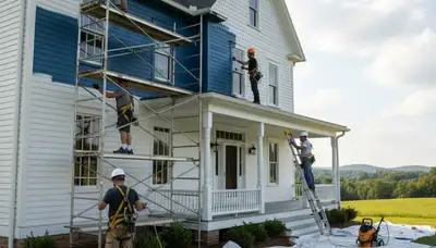 Professional painters in Durham, NC providing interior and exterior painting services