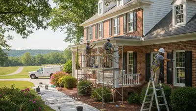 Durham, NC painters providing professional interior and exterior painting services