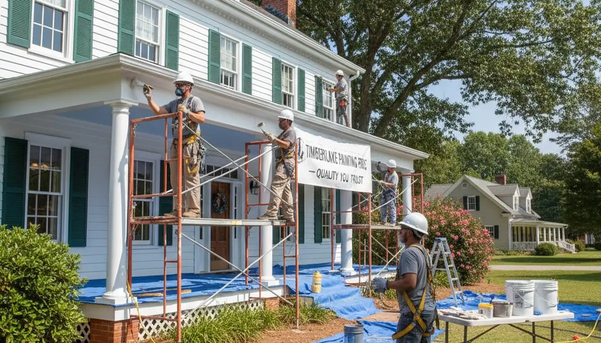 Durham, NC painting contractor providing professional interior and exterior painting services